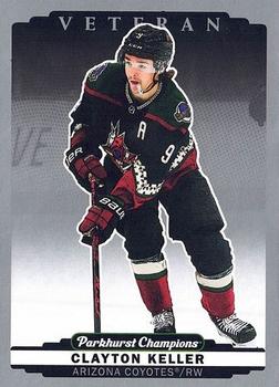 #34 Clayton Keller - Arizona Coyotes - 2022-23 Parkhurst Champions - Silver Hockey