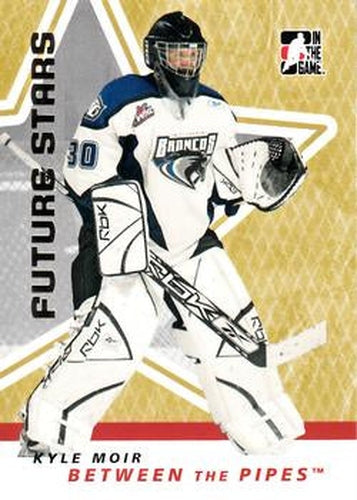 #34 Kyle Moir - Swift Current Broncos - 2006-07 In The Game Between The Pipes Hockey