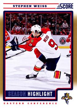 #34 Stephen Weiss - Florida Panthers - 2012-13 Score - Gold Rush Hockey