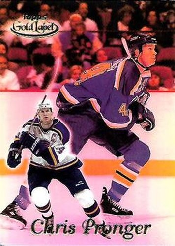 #34 Chris Pronger - St. Louis Blues - 1999-00 Topps Gold Label Hockey