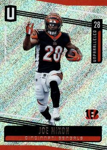 #34 Joe Mixon - Cincinnati Bengals - 2019 Panini Unparalleled Football