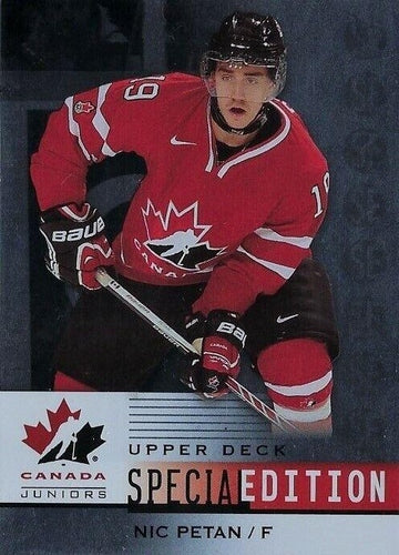 #SE-34 Nic Petan - Canada - 2014 Upper Deck Team Canada Juniors - Special Edition Hockey