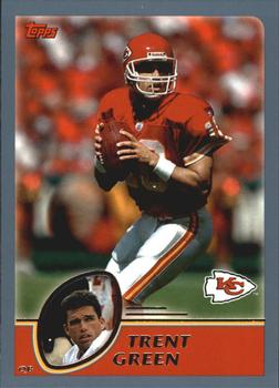 #34 Trent Green - Kansas City Chiefs - 2003 Topps Football