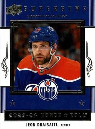 #HR-34 Leon Draisaitl - Edmonton Oilers - 2023-24 Upper Deck - Honor Roll Hockey