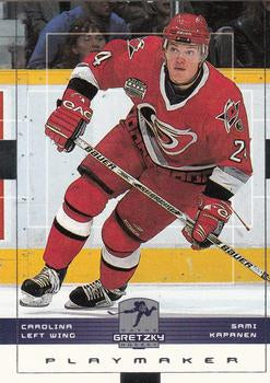 #34 Sami Kapanen - Carolina Hurricanes - 1999-00 Upper Deck Wayne Gretzky Hockey