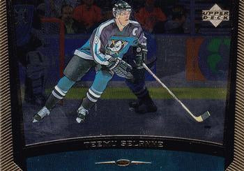 #34 Teemu Selanne - Anaheim Mighty Ducks - 1998-99 Upper Deck Gold Reserve Hockey