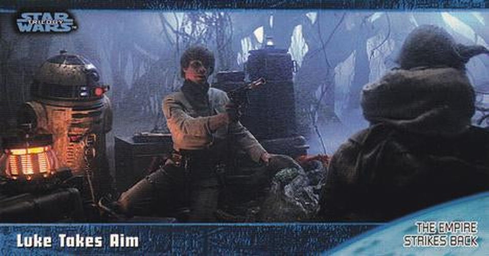 #34 Luke Takes Aim - 1997 Topps Widevision Star Wars Trilogy