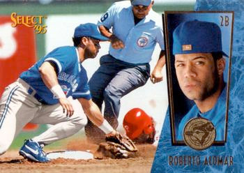 #34 Roberto Alomar - Toronto Blue Jays - 1995 Select Baseball