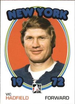 #34 Vic Hadfield - New York Rangers - 2009-10 In The Game 1972 The Year In Hockey