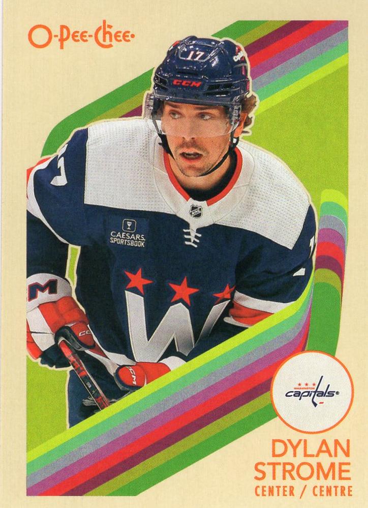 #34 Dylan Strome - Washington Capitals - 2023-24 O-Pee-Chee - Retro Hockey