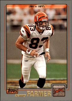 #34 Danny Farmer - Cincinnati Bengals - 2001 Topps Football