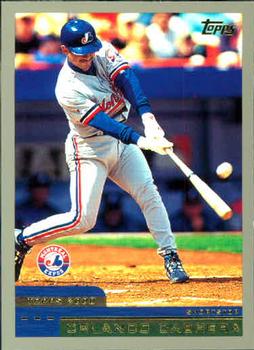 #34 Orlando Cabrera - Montreal Expos - 2000 Topps Baseball