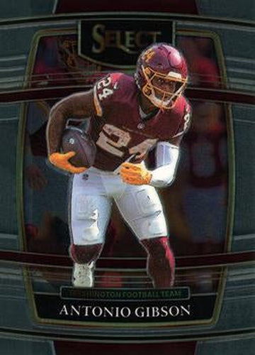 #34 Antonio Gibson - Washington Football Team - 2021 Panini Select Football