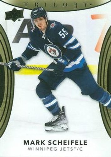 #34 Mark Scheifele - Winnipeg Jets - 2022-23 Upper Deck Trilogy Hockey