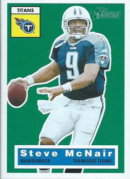 #34 Steve McNair - Tennessee Titans - 2001 Topps Heritage Football