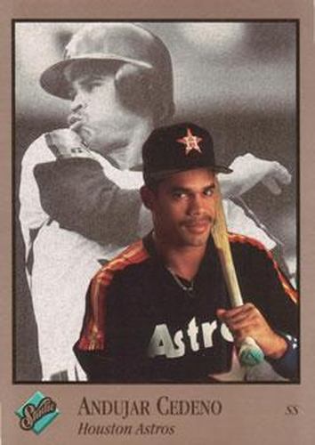 #34 Andujar Cedeno - Houston Astros - 1992 Studio Baseball