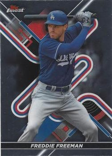 #34 Freddie Freeman - Los Angeles Dodgers - 2022 Finest Baseball