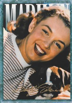 #34 Marilyn retained a fondness for animals and - 1993 Sports Time Marilyn Monroe