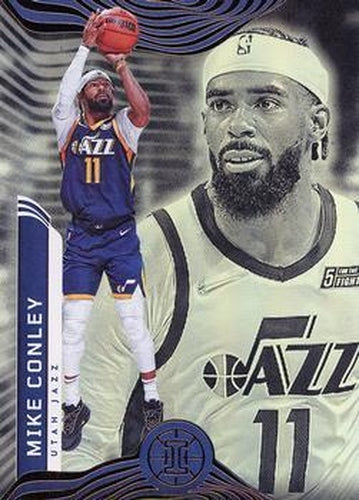 #34 Mike Conley - Utah Jazz - 2021-22 Panini Illusions Basketball