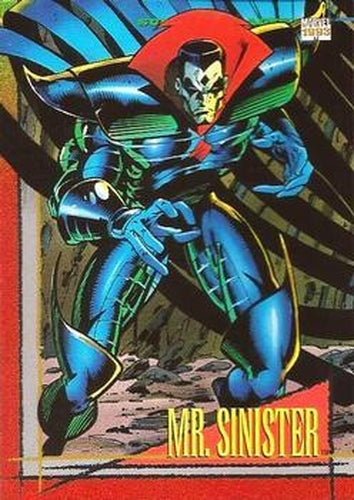 #34 Mr. Sinister - 1993 SkyBox Marvel Universe