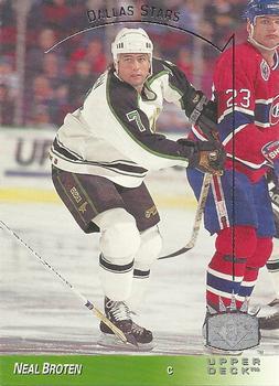 #34 Neal Broten - Dallas Stars - 1993-94 Upper Deck - SP Hockey