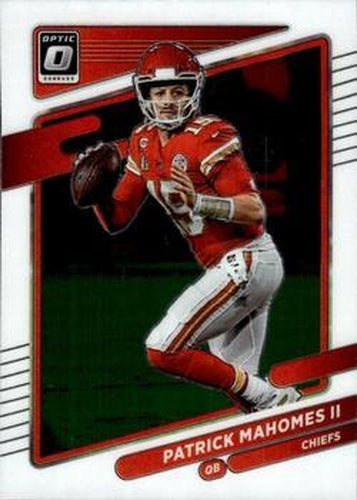#34 Patrick Mahomes II - Kansas City Chiefs - 2021 Donruss Optic Football