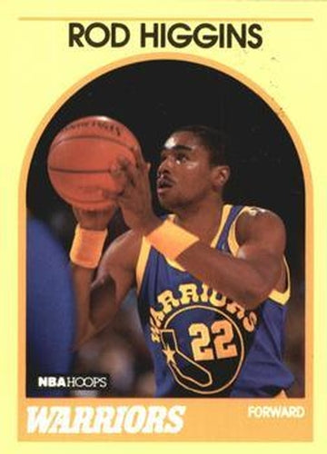 #34 Rod Higgins - Golden State Warriors - 1989-90 Hoops Superstars Basketball