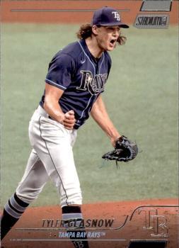 #34 Tyler Glasnow - Tampa Bay Rays - 2022 Stadium Club Baseball