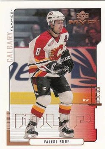 #34 Valeri Bure - Calgary Flames - 2000-01 Upper Deck MVP Hockey