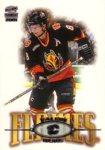 #34 Valeri Bure - Calgary Flames - 2000-01 Pacific Paramount Hockey