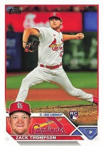 #34 Zack Thompson - St. Louis Cardinals - 2023 Topps Baseball