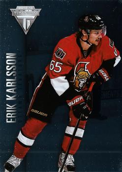 #34 Erik Karlsson - Ottawa Senators - 2013-14 Panini Titanium Hockey