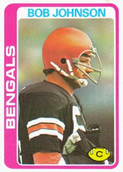 #34 Bob Johnson - Cincinnati Bengals - 1978 Topps Football