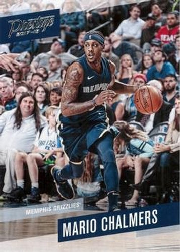 #34 Mario Chalmers - Memphis Grizzlies - 2017-18 Panini Prestige Basketball