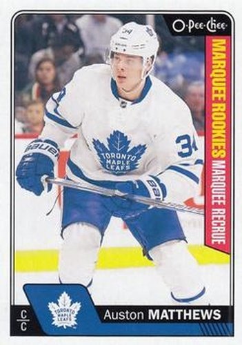 #694 Auston Matthews - Toronto Maple Leafs - 2016-17 O-Pee-Chee Update Hockey