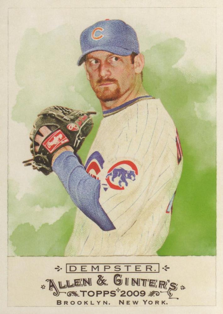 #34 Ryan Dempster - Chicago Cubs - 2009 Topps Allen & Ginter Baseball