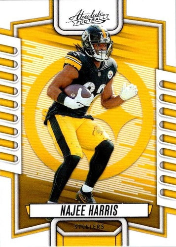 #34 Najee Harris - Pittsburgh Steelers - 2023 Panini Absolute Football