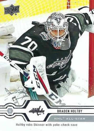 #534 Braden Holtby - Washington Capitals - 2019-20 Upper Deck Hockey