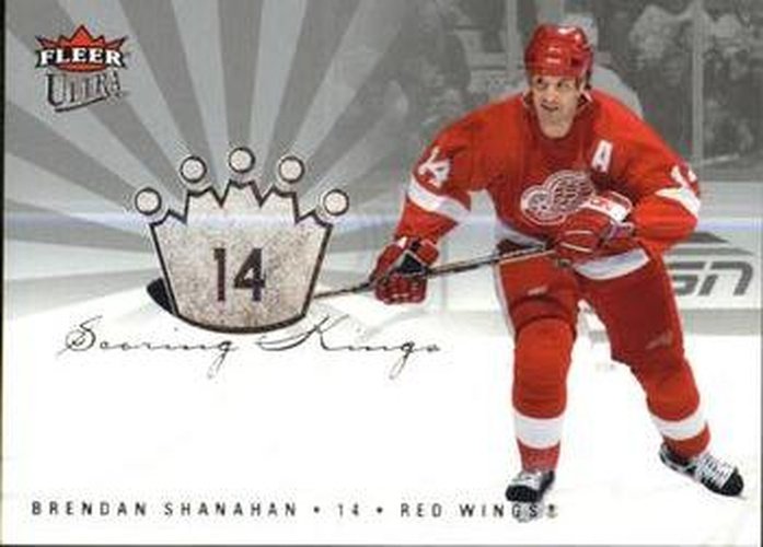 #SK34 Brendan Shanahan - Detroit Red Wings - 2005-06 Ultra - Scoring Kings Hockey