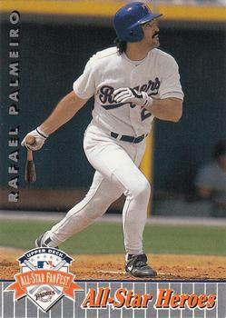 #34 Rafael Palmeiro - Texas Rangers - 1992 Upper Deck All-Star FanFest Baseball