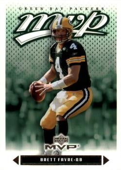 #34 Brett Favre - Green Bay Packers - 2003 Upper Deck MVP Football
