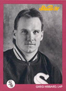 #34 Greg Hibbard - Chicago White Sox - 1991 Studio Baseball