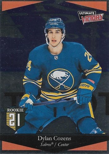 #UV-34 Dylan Cozens - Buffalo Sabres - 2020-21 Upper Deck - Ultimate Victory Hockey