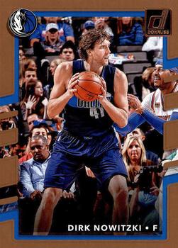 #34 Dirk Nowitzki - Dallas Mavericks - 2017-18 Donruss Basketball