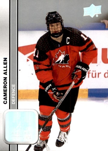 #34 Cameron Allen - Canada - 2023 Upper Deck Team Canada Juniors Hockey