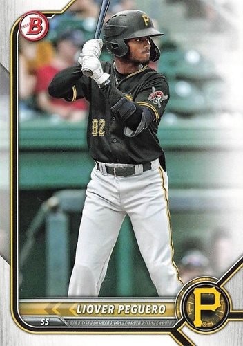 #BP-34 Liover Peguero - Pittsburgh Pirates - 2022 Bowman - Prospects Baseball