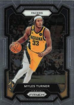 #34 Myles Turner - Indiana Pacers - 2023-24 Panini Prizm Basketball