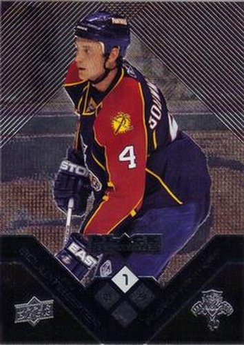 #34 Jay Bouwmeester - Florida Panthers - 2008-09 Upper Deck Black Diamond Hockey