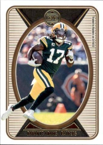 #34 Davante Adams - Las Vegas Raiders - 2022 Panini Legacy Football