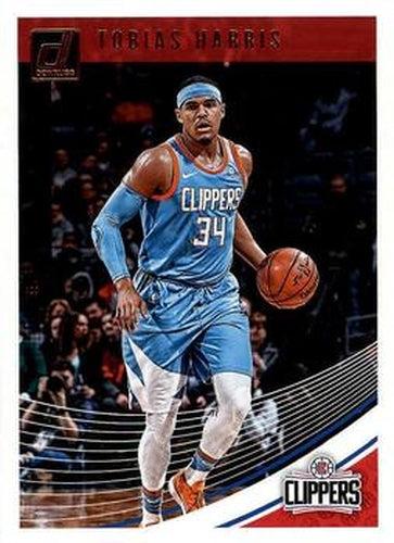 #34 Tobias Harris - Los Angeles Clippers - 2018-19 Donruss Basketball